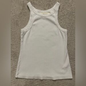 MOTHER Chin Ups Ribbed Tank- Move It